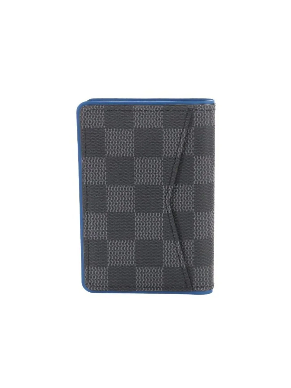Louis Vuitton Damier Graphite gunizer Posh Card Case Black